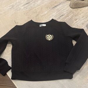 Beach Riot Black Knit Top